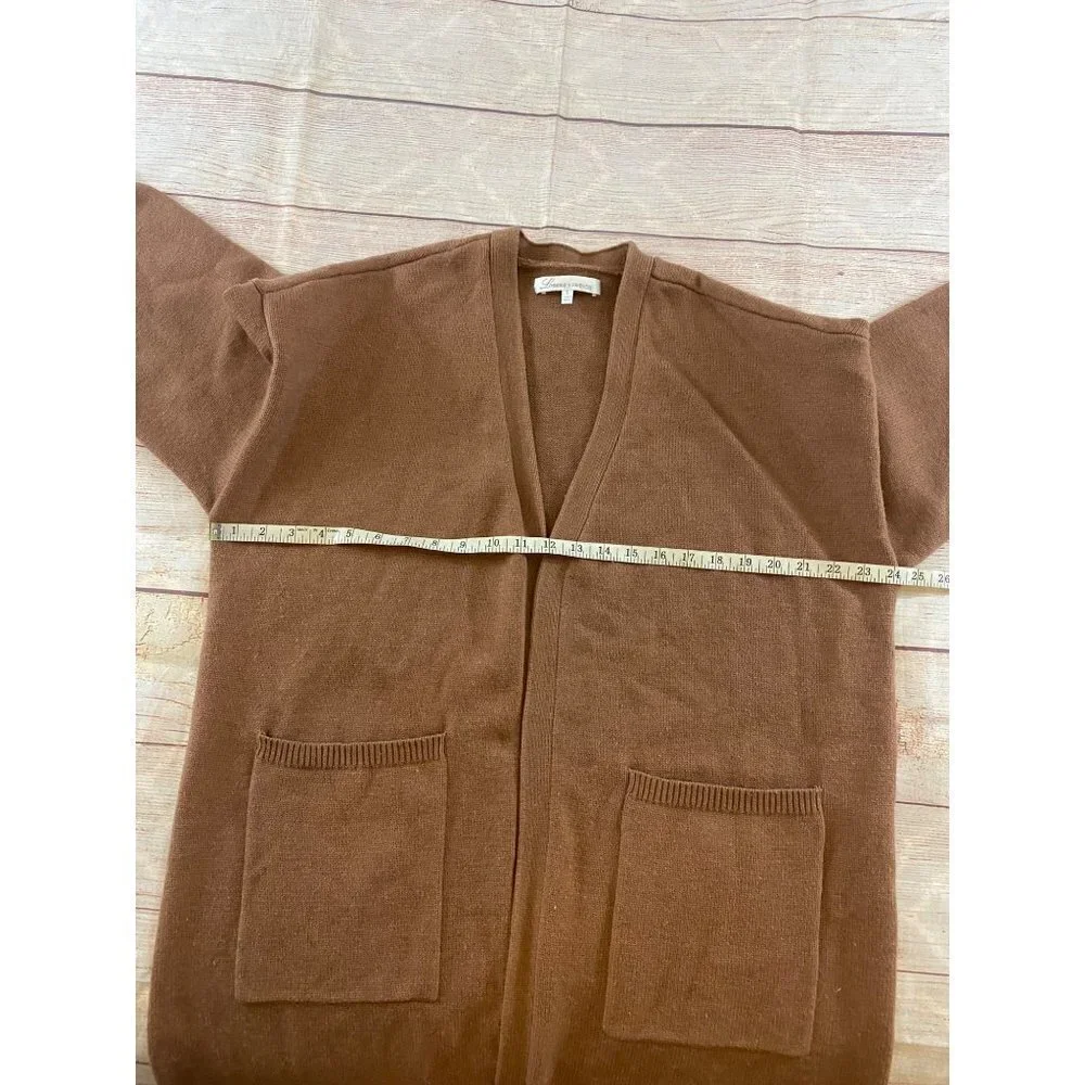 Lovers + Friends Women's Half Sleeve Open Front Long Cardigan - Small - Picture 11 of 14